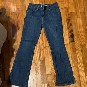 Levi's Dark Blue Flare Jeans